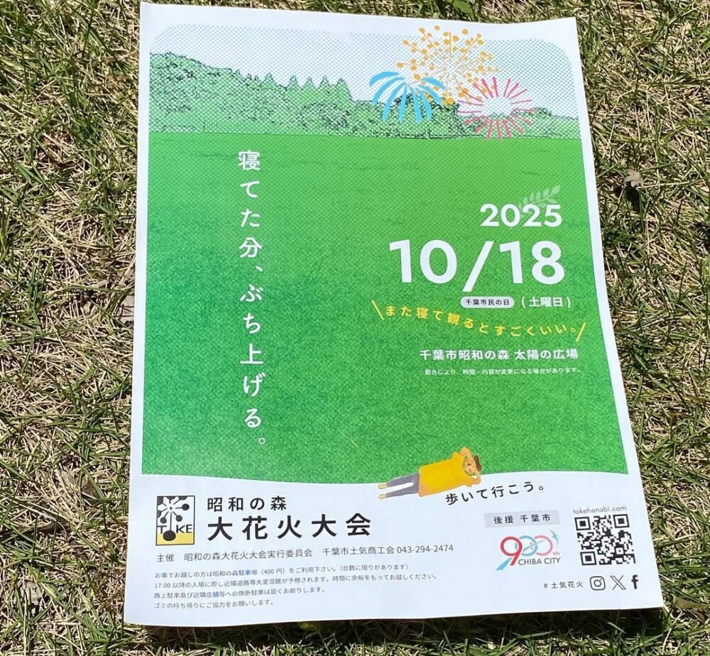 昭和の森 花火大会