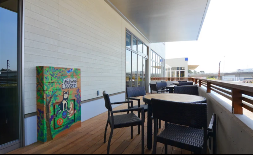 SEA FOOD PARK27 KISARAZU BAY DININGテラス席