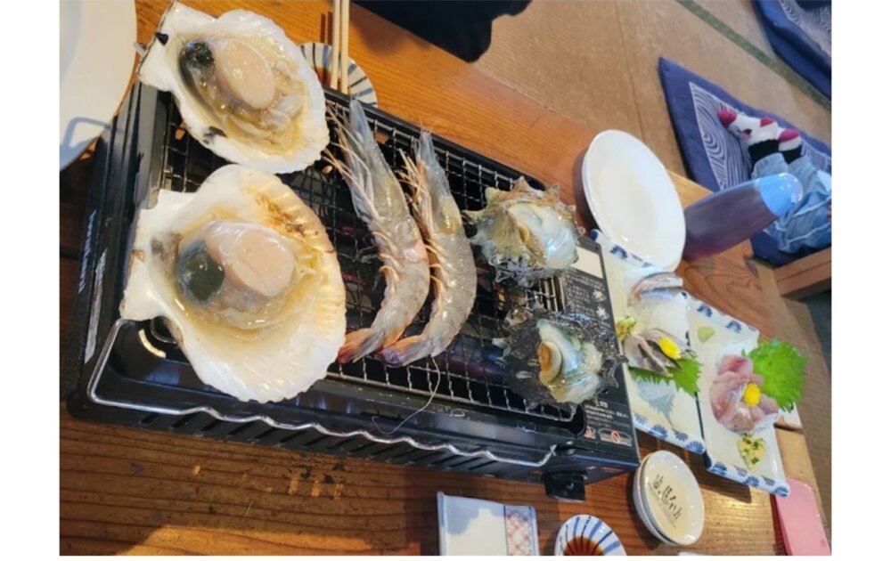 九十九里で海鮮　ペット可　浜茶屋網元