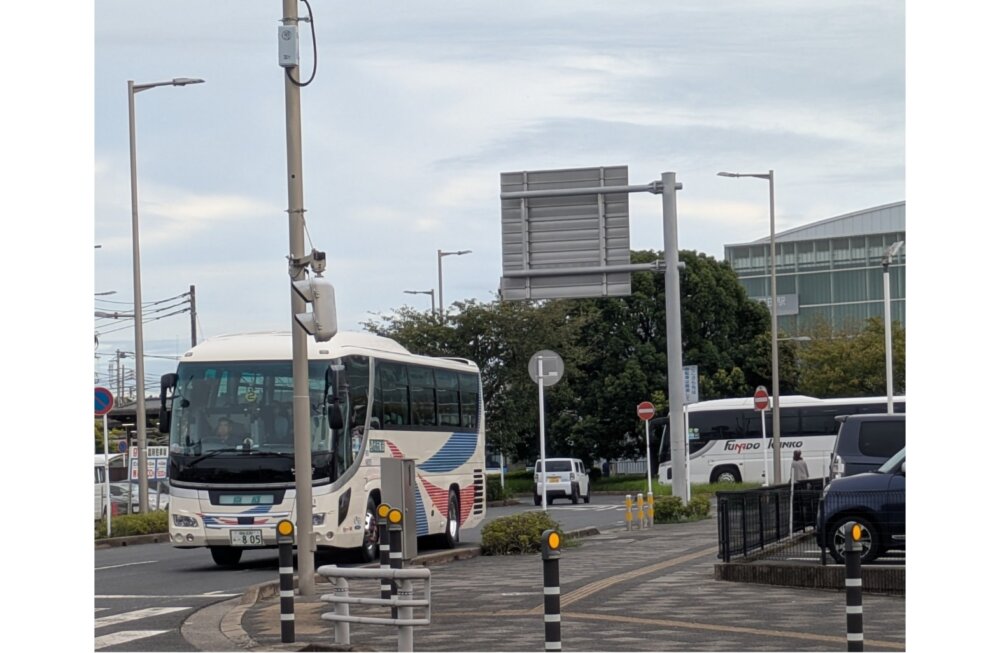 誉田駅前の代行バス